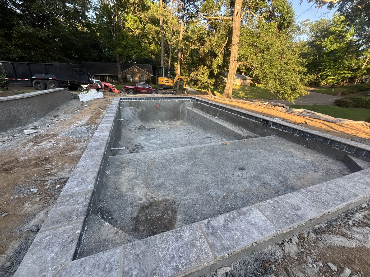 Concrete pool deck contractor in Pearl, MS